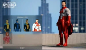 Character selection screen"